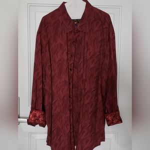 ROBERT GRAHAM Mens 4XL DRESS SHIRT Like New